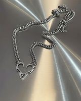 OFFSEAL Y2K Heart Necklace