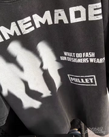 OFFSEAL Y2K Homemade Blurred Shirt