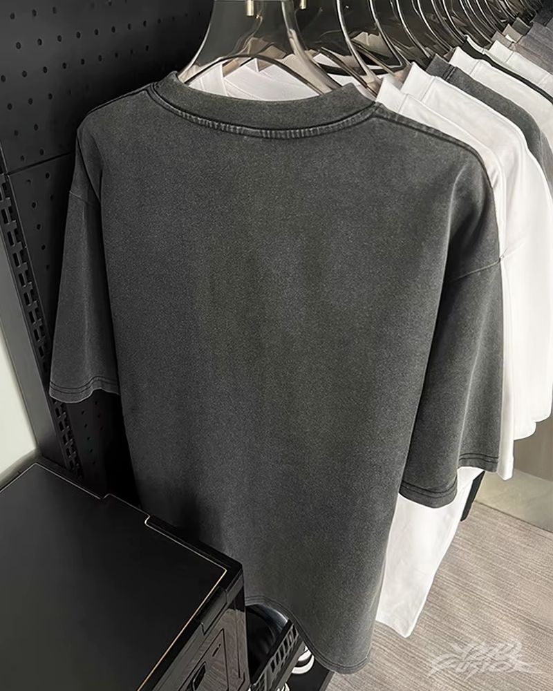 OFFSEAL Y2K Homemade Blurred Shirt