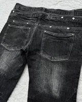 OFFSEAL Y2K Lace Up Jeans