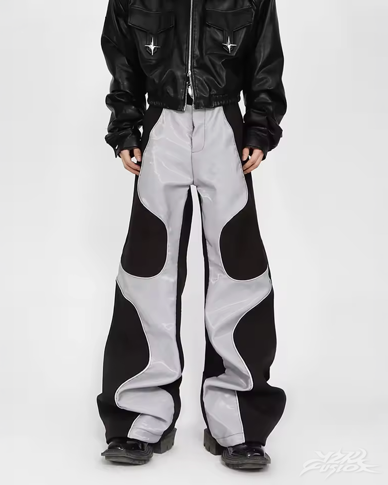 OFFSEAL Y2K Leather Pants