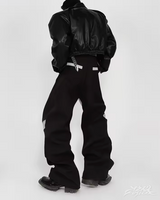 OFFSEAL Y2K Leather Pants
