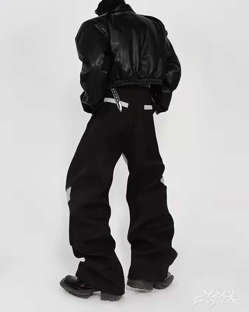 OFFSEAL Y2K Leather Pants