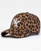 OFFSEAL Y2K Leopard Print NY Cap
