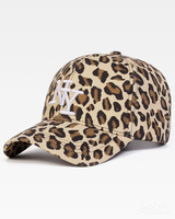 OFFSEAL Y2K Leopard Print NY Cap