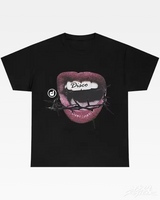 OFFSEAL Y2K Lips Graphic T-Shirt
