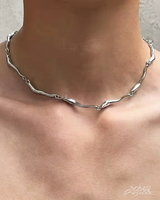 OFFSEAL Y2K Liquid Metal Choker