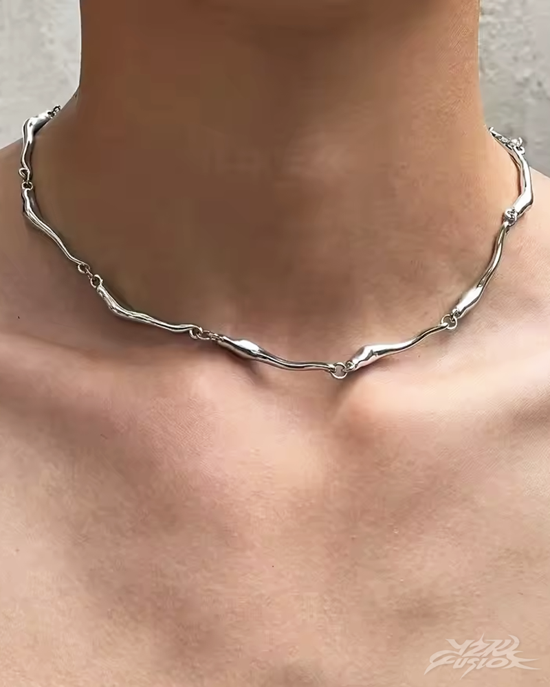 OFFSEAL Y2K Liquid Metal Choker