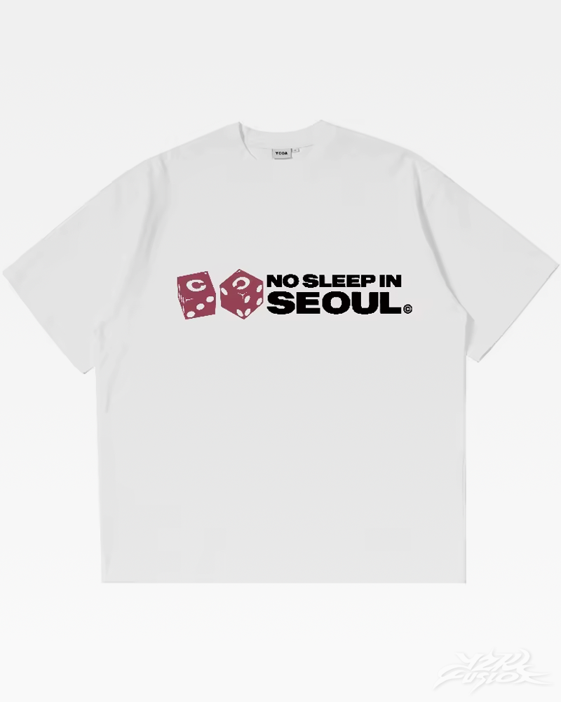 OFFSEAL Y2K No Sleep In Seoul Shirt