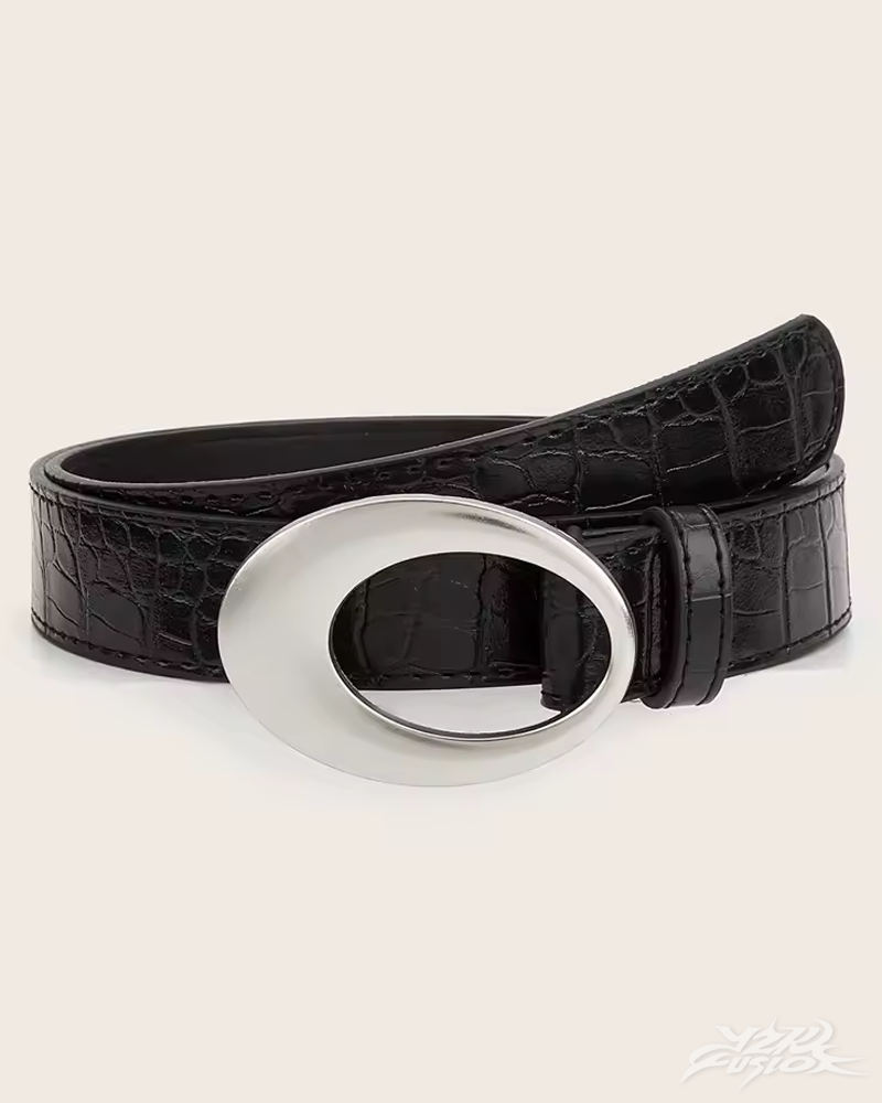 OFFSEAL Y2K Oval Buckle Belt