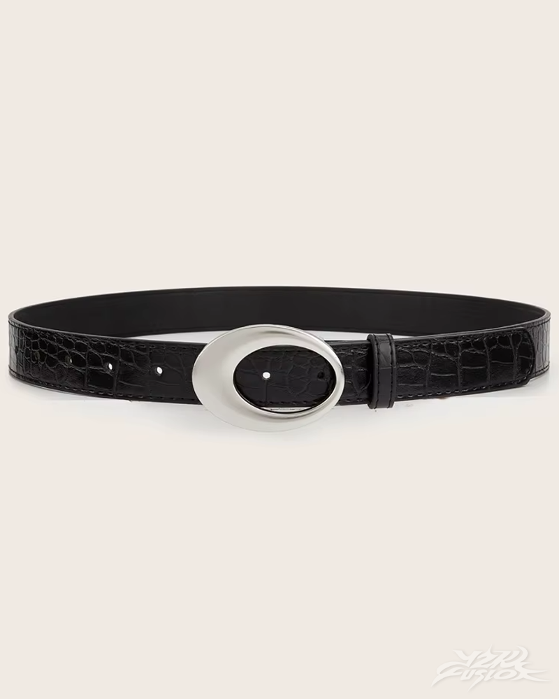 OFFSEAL Y2K Oval Buckle Belt
