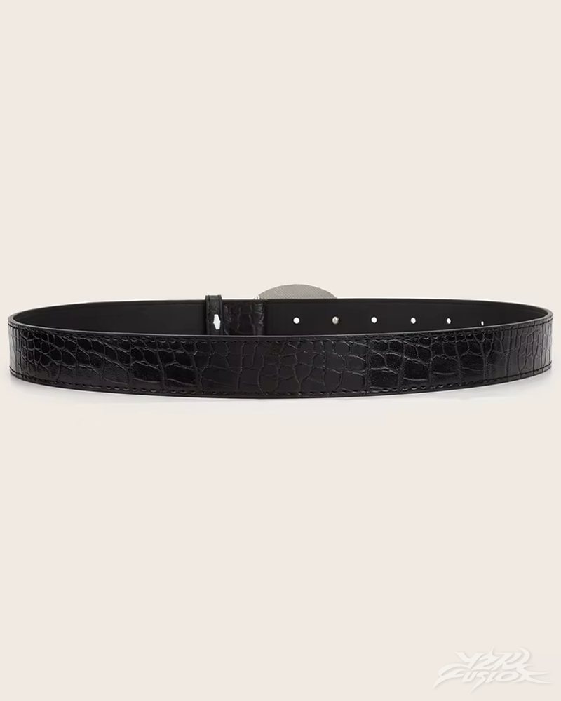 OFFSEAL Y2K Oval Buckle Belt