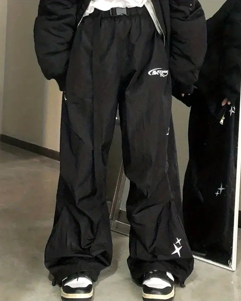 OFFSEAL Y2K Parachute Pants 2