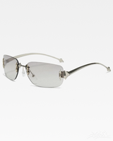 OFFSEAL Y2K Rectangle Rimless Sunglasses