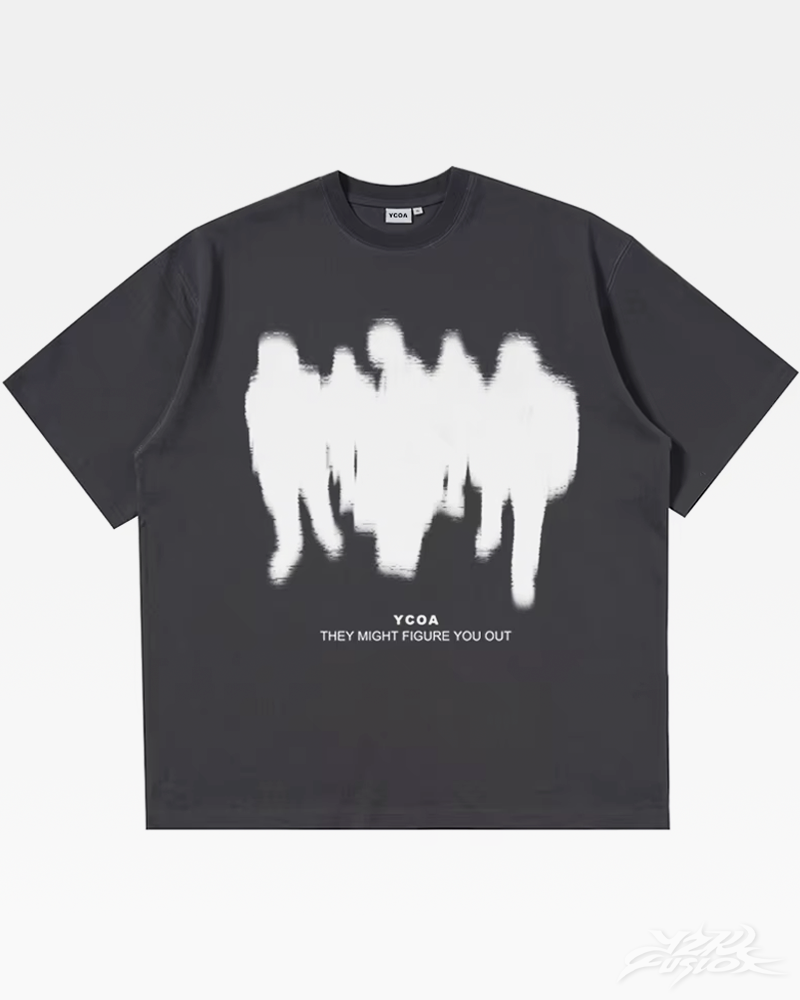 OFFSEAL Y2K Shadow Silhouettes Shirt