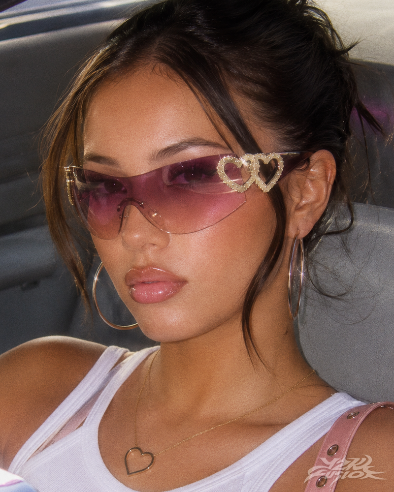 OFFSEAL Y2K Shield Sunglasses