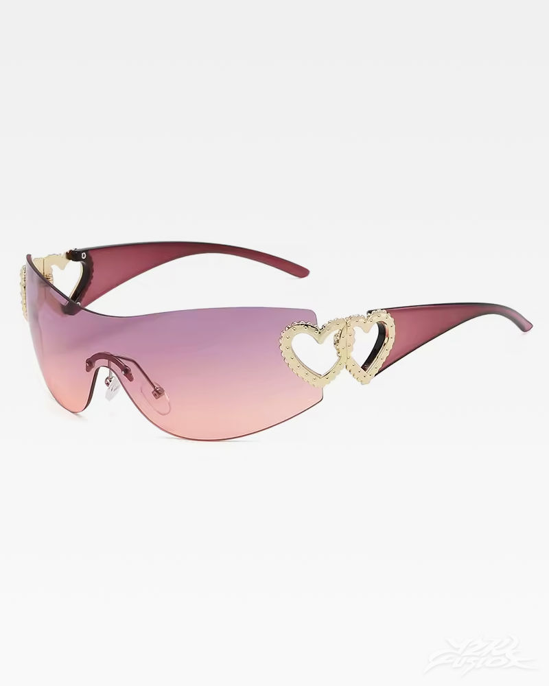 OFFSEAL Y2K Shield Sunglasses
