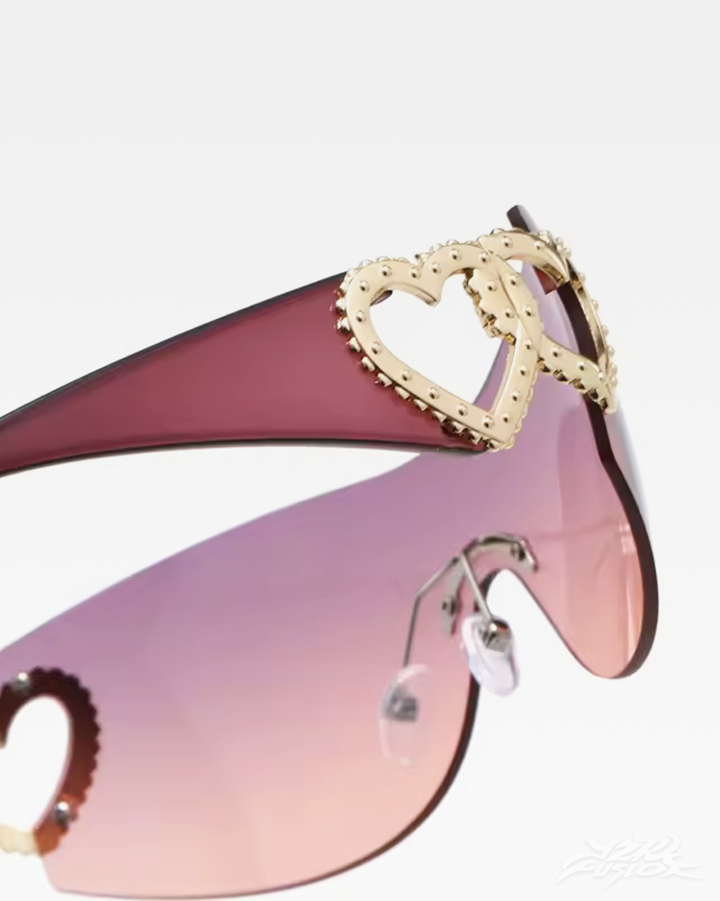 OFFSEAL Y2K Shield Sunglasses