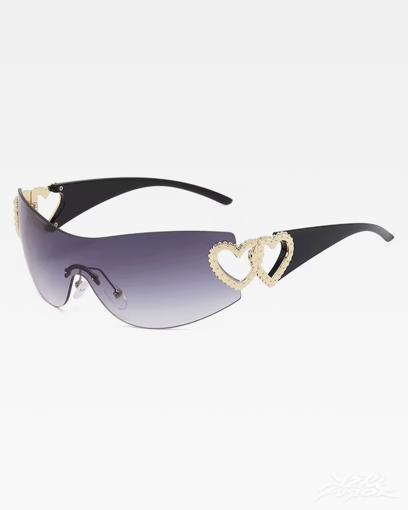 OFFSEAL Y2K Shield Sunglasses