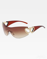 OFFSEAL Y2K Shield Sunglasses