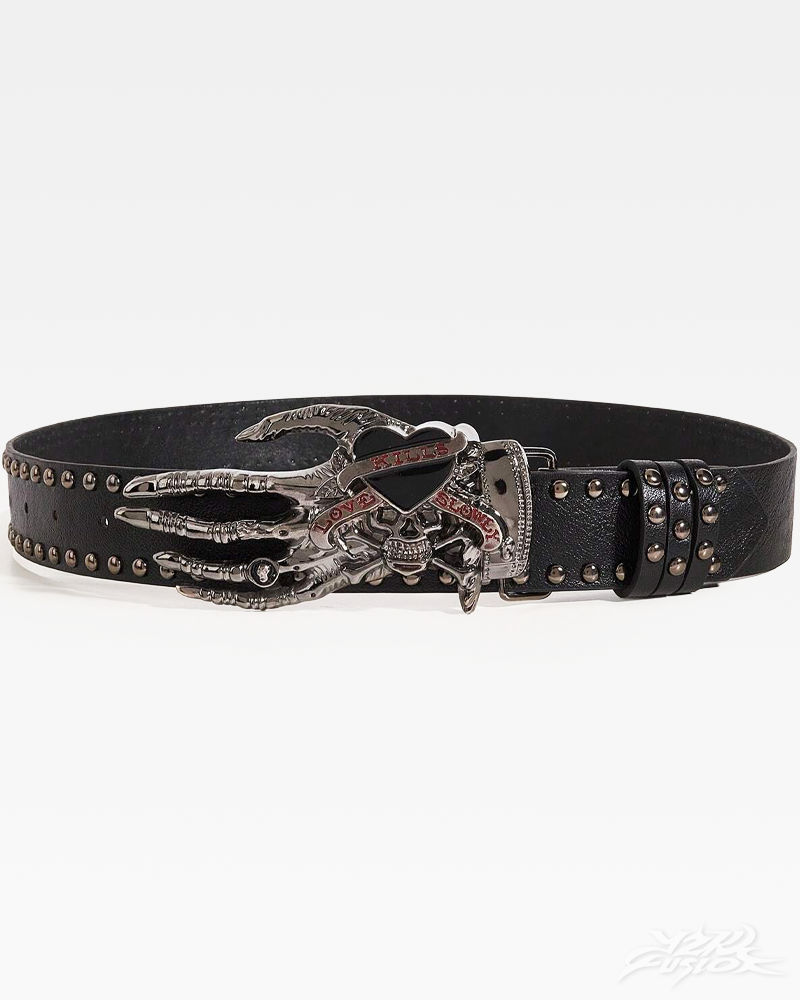 OFFSEAL Y2K Skeleton Hand Belt