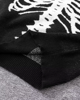 OFFSEAL Y2K Skeleton Sweater