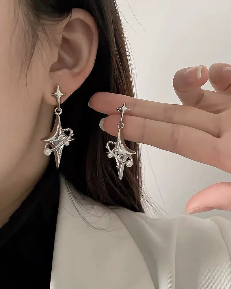 OFFSEAL Y2K Star Earrings 2
