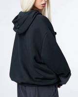 OFFSEAL Y2K Star Patchwork Zip-Up Hoodie
