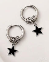 OFFSEAL Y2K Star Hoop Earrings