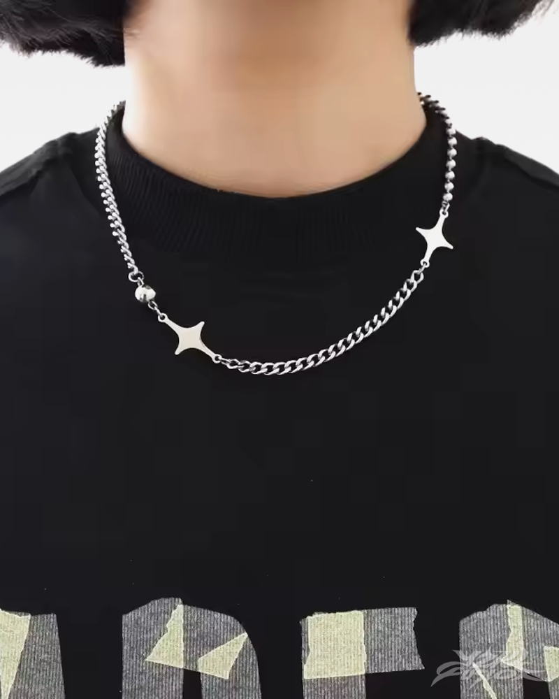 OFFSEAL Y2K Star Necklace