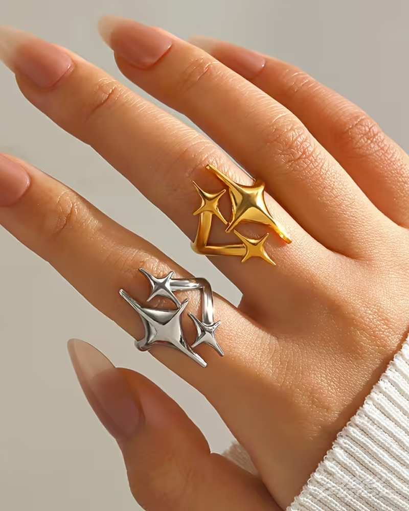 OFFSEAL Y2K Star Ring