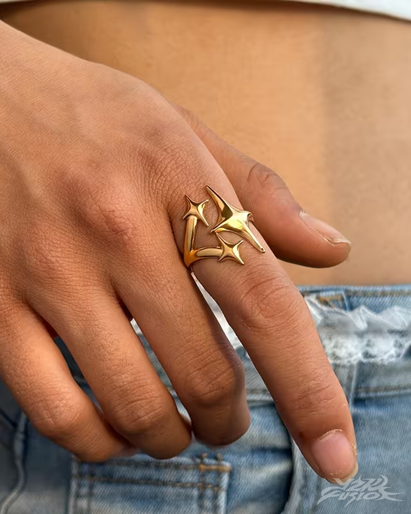 OFFSEAL Y2K Star Ring