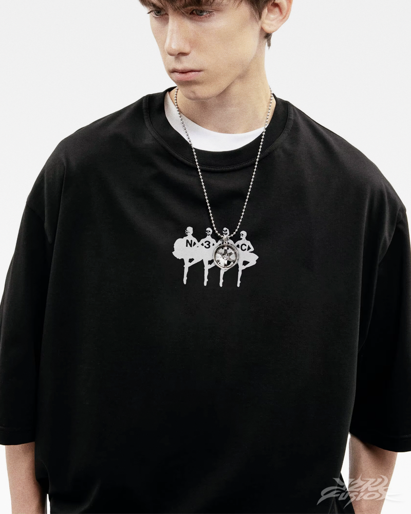 OFFSEAL Y2K Swan Lake Shirt