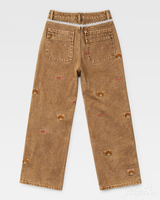OFFSEAL Y2K Teddy Bear Jeans
