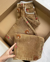 OFFSEAL Y2K Teddy Bear Jeans