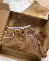 OFFSEAL Y2K Teddy Bear Jeans