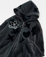 OFFSEAL Y2K Zip-Up Hoodie