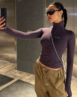 OFFSEAL Zip-Up Crop Top